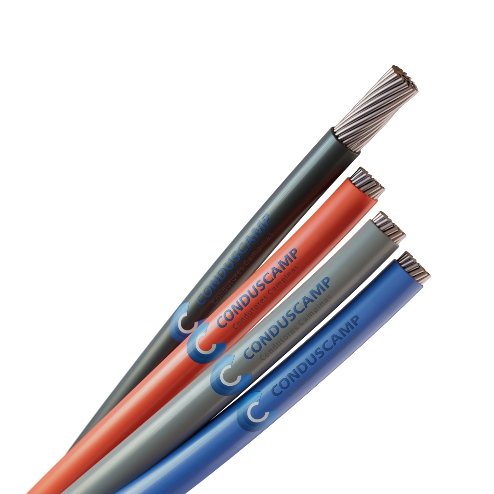 CABO ALUMINIO QUADRUPLEX COLORIDO 3X240,00 MM² + NEUTRO ISOLADO 150,00 MM²